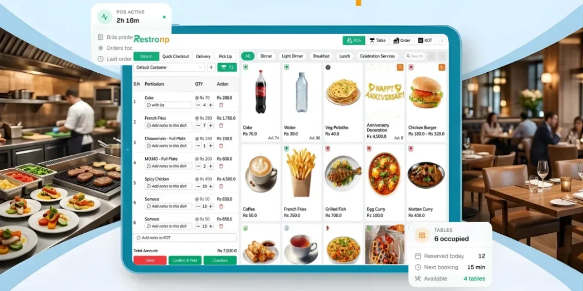Best Restaurant Software in Nepal 